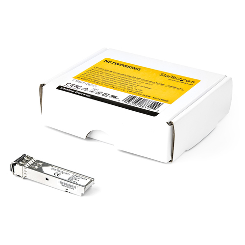 Bild von StarTech.com Juniper CTP-SFP-1GE-SX kompatibles SFP Transceiver-Modul – 1000BASE-SX