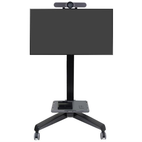 Bild von Ergotron Neo-Flex Mobile MediaCenter VHD Schwarz Flachbildschirm Multimedia-Wagen