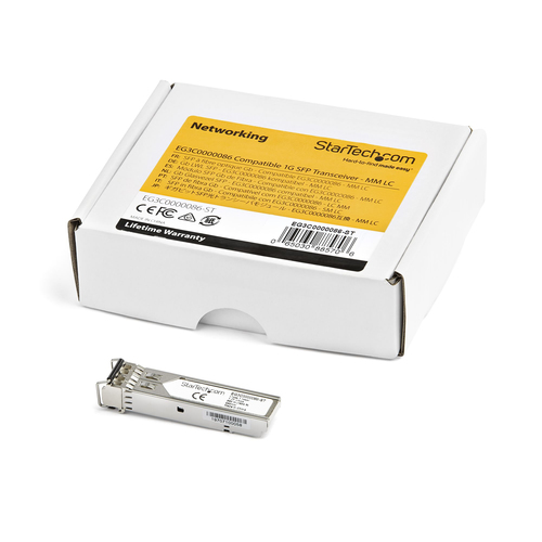 Bild von StarTech.com Citrix EG3C0000086 kompatibles SFP Transceiver-Modul – 1000BASE-SX