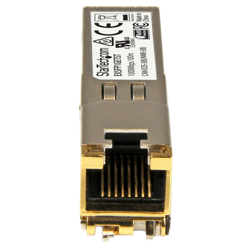 Bild von StarTech.com Juniper EX-SFP-1GE-T kompatibel SFP Transceiver Modul - 10/100/1000BASE-T