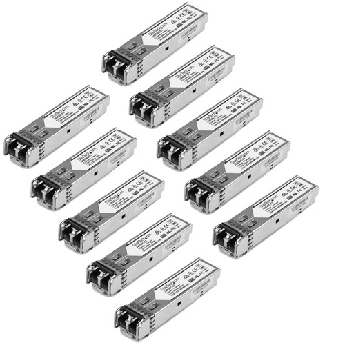 Bild von StarTech.com HPE J4858C kompatibel SFP Transceiver Modul - 1000BASE-SX - 10er Pack