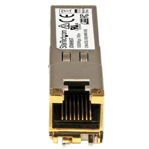 Bild von StarTech.com HPE JD089B kompatibel SFP Transceiver Modul - 10/100/1000BASE-TX