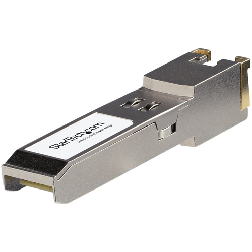 Bild von StarTech.com HPE JL563A kompatibles SFP+ Transceiver-Modul – 100/1000/10000BASE-TX