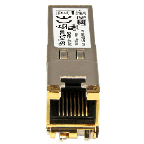 Bild von StarTech.com Cisco Meraki MA-SFP-1GB-TX kompatibel SFP Transceiver Modul - 10/100/1000BASE-T