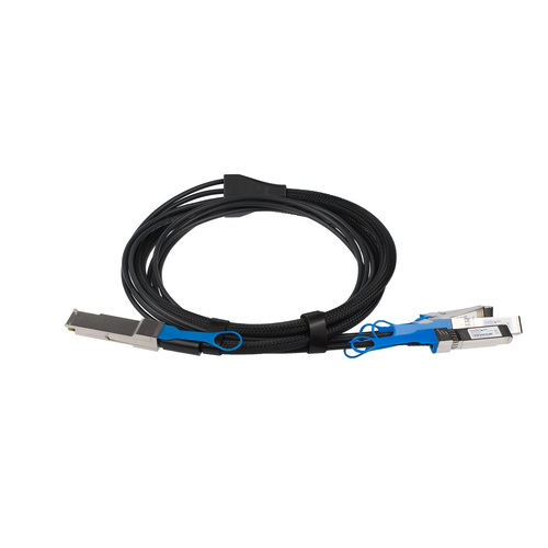 Bild von StarTech.com MSA konform QSFP+-Direktanschluss-Breakoutkabel Twinax - 2m