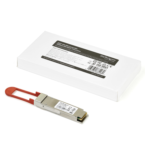 Bild von StarTech.com Dell EMC 3CSFP91-kompatibles QSFP + -Modul - 40GBASE-ER4 - Single Mode Fiber (SMF) - 40GE Gigabit-Ethernet QSFP + - LC 40 km - 1270 nm bis 1330 nm - DDM