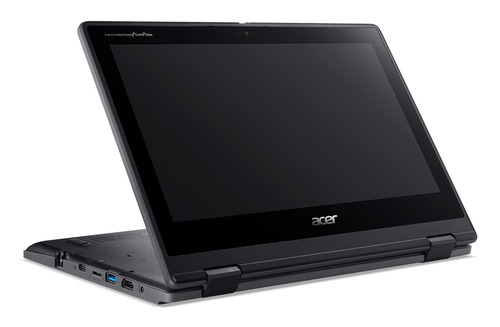 Bild von Acer TravelMate Spin B3 TMB311RN-32-P28U N6000 Hybrid (2-in-1) 29,5 cm (11.6 Zoll) Touchscreen Full HD Intel® Celeron® N 8 GB DDR4-SDRAM 256 GB SSD Wi-Fi 6 (802.11ax) Windows 11 Pro Schwarz