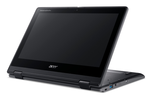 Bild von Acer TravelMate Spin B3 TMB311RN-32-P28U N6000 Hybrid (2-in-1) 29,5 cm (11.6 Zoll) Touchscreen Full HD Intel® Celeron® N 8 GB DDR4-SDRAM 256 GB SSD Wi-Fi 6 (802.11ax) Windows 11 Pro Schwarz