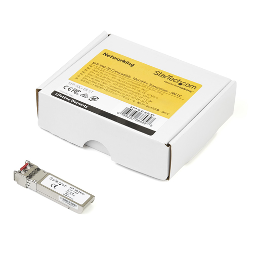 Bild von StarTech.com Cisco SFP-10G-ER kompatibles SFP+ Transceiver-Modul – 10GBASE-BX40 (Downstream)