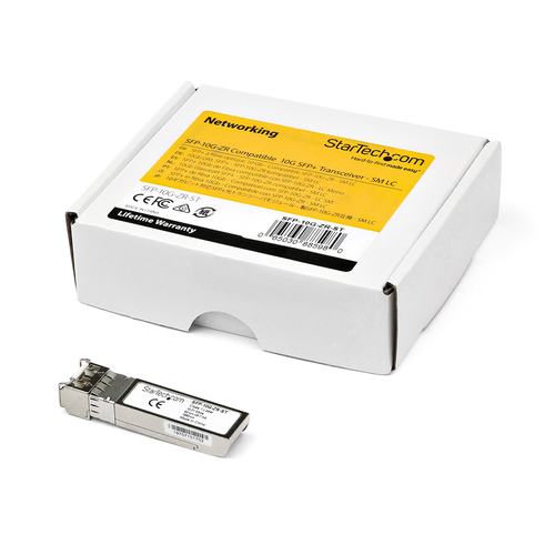 Bild von StarTech.com Cisco SFP-10G-ZR kompatibles SFP+ Transceiver-Modul – 10GBASE-BX (Downstream)