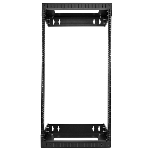 Bild von StarTech.com 2-Pfosten 21HE Heavy-Duty Wandmontage Netzwerk-Rack, 19&quot; Open Frame Server Rack mit Einstellbarer Tiefe, Wandmontage Daten-Rack für IT/AV/Patch Panele/Computer - Käfigmuttern und Schrauben inkl.