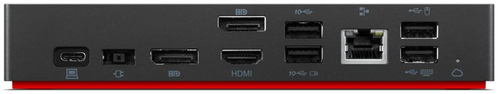 Bild von Lenovo ThinkPad Universal USB-C Smart Dock Kabelgebunden Thunderbolt 4 Schwarz