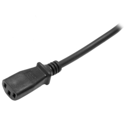 Bild von StarTech.com 2 m Computer Stromkabel, 18AWG, EU Schuko auf C13, 10A 250V, Schwarz Ersatz AC Netzkabel, Drucker Stromkabel, PC Stromversorgungskabel, Monitor Stromkabel - UL gelistet