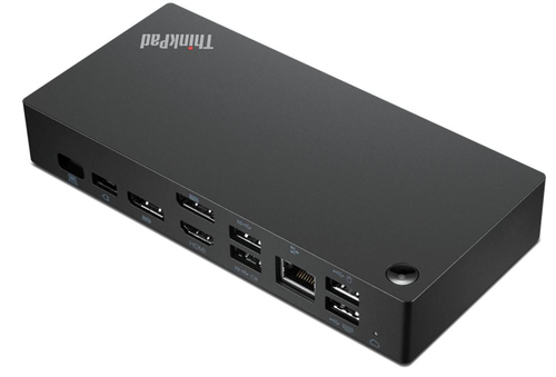 Bild von Lenovo ThinkPad Universal Thunderbolt 4 Smart Dock Kabelgebunden Schwarz