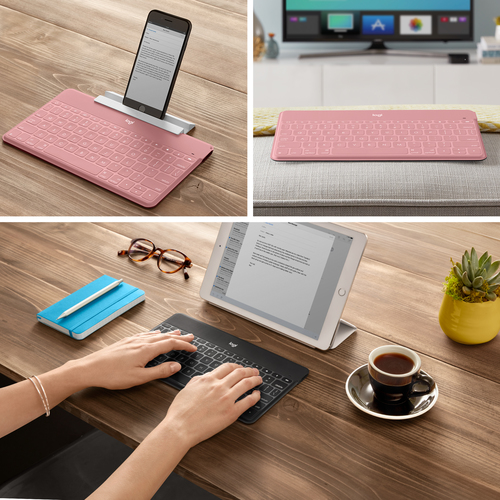 Bild von Logitech Keys-To-Go Schweiz Bluetooth Pink