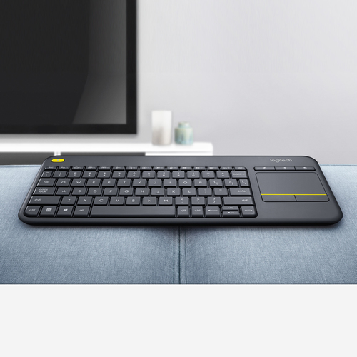 Bild von Logitech K400 Plus Tv Tastatur Universal RF Wireless QWERTZ Schweiz Schwarz