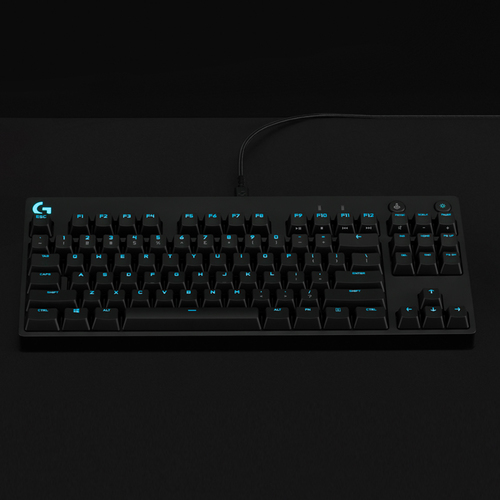 Bild von Logitech G Pro Gaming Tastatur USB QWERTY US International Schwarz