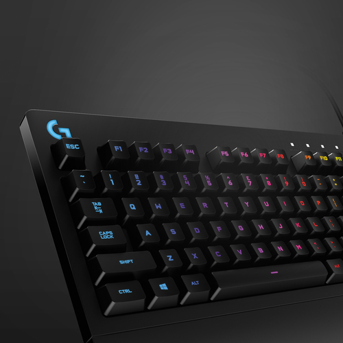 Bild von Logitech G G213 Prodigy Gaming Keyboard Tastatur USB QWERTZ Schweiz Schwarz