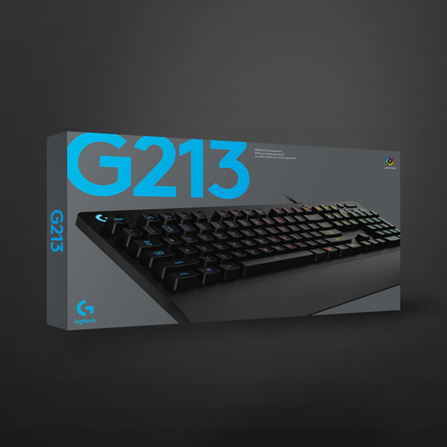 Bild von Logitech G G213 Prodigy Gaming Keyboard Tastatur USB QWERTZ Schweiz Schwarz