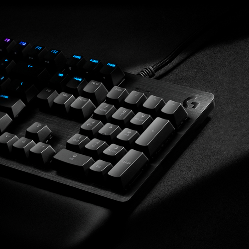 Bild von Logitech G G513 CARBON LIGHTSYNC RGB Mechanical Gaming Keyboard, GX Brown Tastatur USB QWERTZ Schweiz Karbon