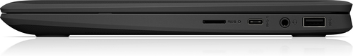Bild von HP Chromebook x360 11 G4 N5100 29,5 cm (11.6 Zoll) Touchscreen HD Intel® Celeron® 4 GB LPDDR4x-SDRAM 64 GB eMMC Wi-Fi 6 (802.11ax) ChromeOS Schwarz