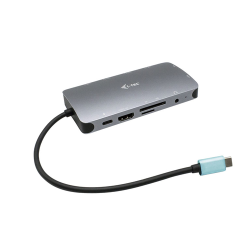 Bild von i-tec Metal USB-C Nano Dock HDMI/VGA with LAN + Universal Charger 77 W