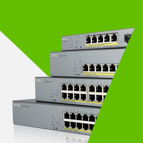 Bild von Zyxel GS1350-12HP-EU0101F Netzwerk-Switch Managed L2 Gigabit Ethernet (10/100/1000) Power over Ethernet (PoE) Grau