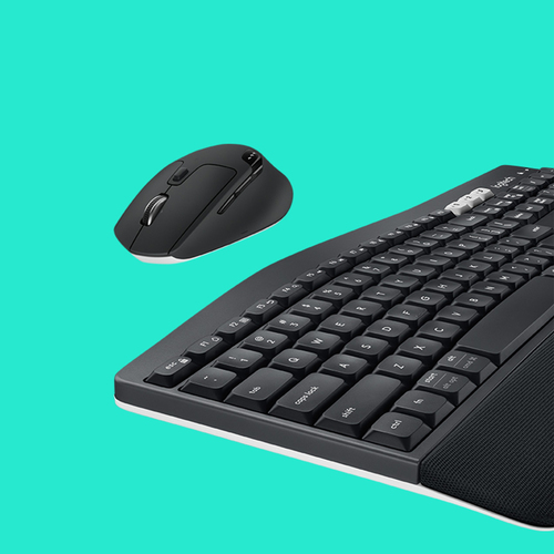 Bild von Logitech MK850 Performance Tastatur Maus enthalten Universal RF Wireless + Bluetooth QWERTZ Deutsch Schwarz