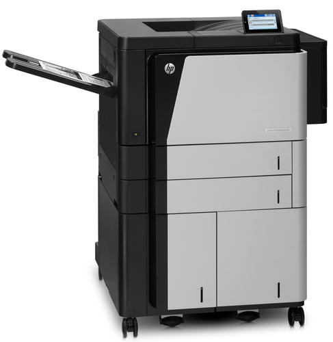 Bild von HP LaserJet Enterprise M806x+ Drucker, Drucken, USB-Druck über Vorderseite; Beidseitiger Druck