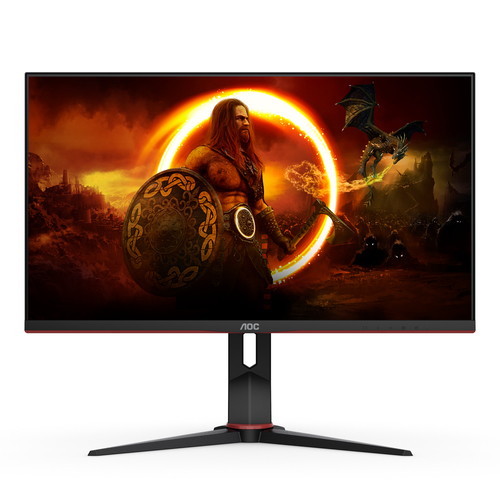 Bild von AOC G2 U28G2XU/BK Computerbildschirm 71,1 cm (28&quot;) 3840 x 2160 Pixel 4K Ultra HD LED Schwarz, Rot