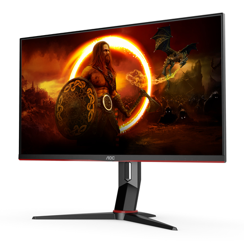 Bild von AOC G2 U28G2XU/BK Computerbildschirm 71,1 cm (28 Zoll) 3840 x 2160 Pixel 4K Ultra HD LED Schwarz, Rot