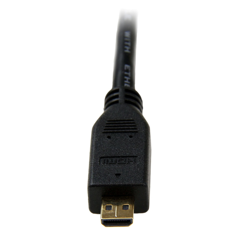 Bild von StarTech.com 3m High-Speed-HDMI-Kabel auf HDMI-Micro mit Ethernet (Stecker/Stecker)