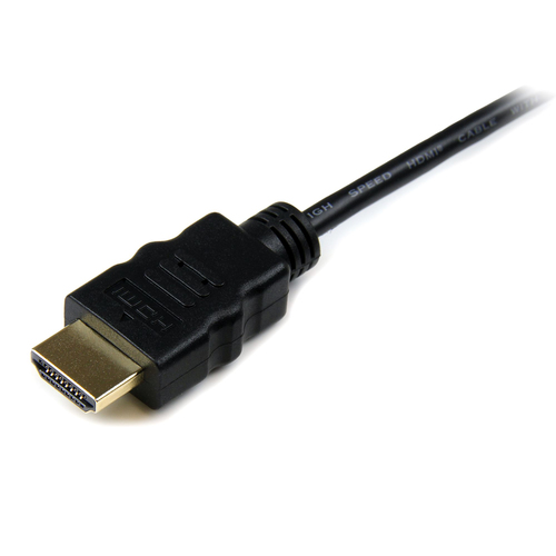 Bild von StarTech.com 0,5 m High Speed HDMI-Kabel mit Ethernet - HDMI auf HDMI Micro - Stecker/Stecker