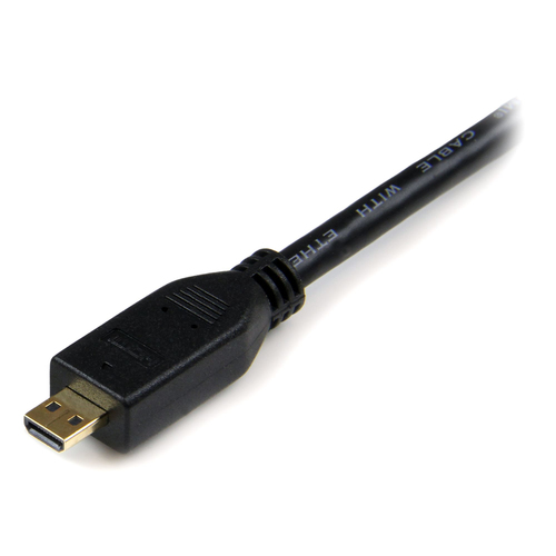 Bild von StarTech.com 0,5 m High Speed HDMI-Kabel mit Ethernet - HDMI auf HDMI Micro - Stecker/Stecker