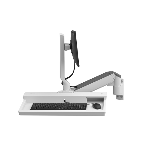 Bild von Ergotron 45-621-251 All-in-One PC/Workstation Halterungen/ Ständer 10,7 kg Weiß 68,6 cm (27&quot;)