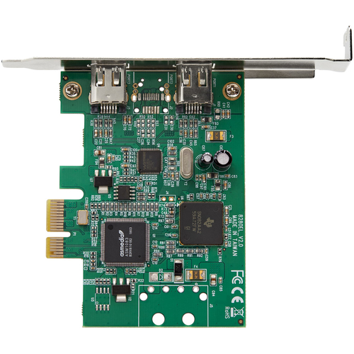 Bild von StarTech.com PCI Express Controller Karte mit 2 Ports - PCIe FireWire 1394a Adapter