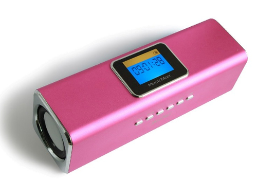 Bild von Technaxx MusicMan MA Display Soundstation Pink 6 W