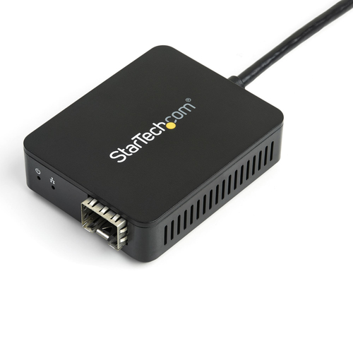 Bild von StarTech.com USB 3.0 auf LWL Konverter - USB 3.0 auf Glasfaserkonverter - Kompakter USB zu offener SFP Adapter - USB zu Gigabit Netzwerkadapter - USB 3.0 Glasfaser Adapter Multi Mode (MMF) / Single Mode Fiber (SMF) kompatibel