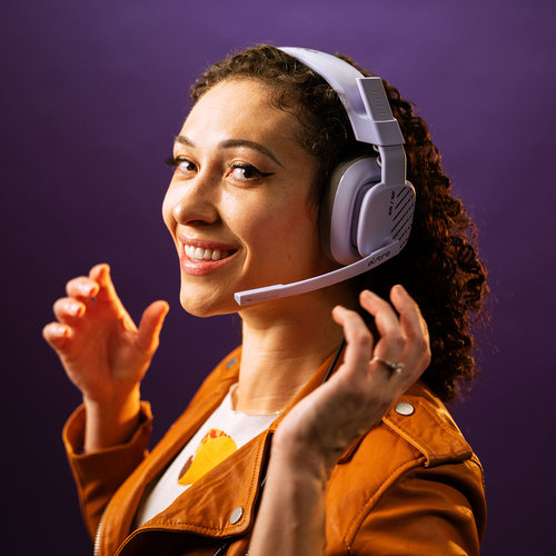 Bild von ASTRO Gaming A10 Kopfhörer Kabelgebunden Kopfband Grau, Lila