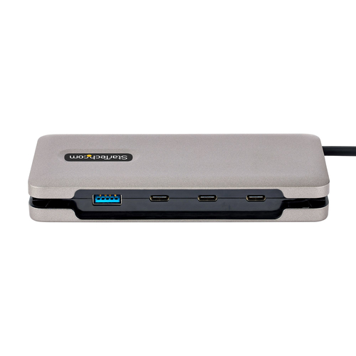 Bild von StarTech.com 4-Port USB-C Hub - 1x USB-A & 3x USB-C Ports - USB 3.2 Gen 2 10Gbit/s - Busbetrieben - 10gbps USB Typ-C Hub Zu USB-A - 25cm Kabel - Tragbarer USB-C Auf USB-A Adapter/Hub