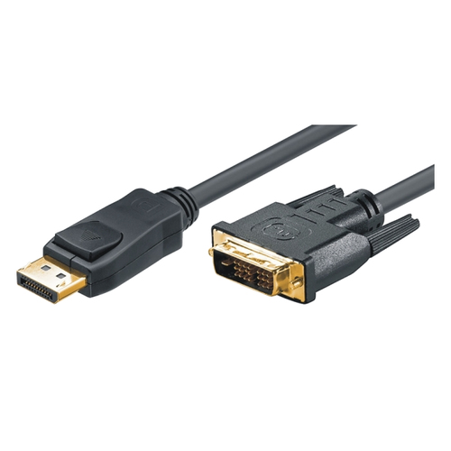 Bild von M-Cab DisplayPort - DVI Kabel, St/St, 5m, Gold