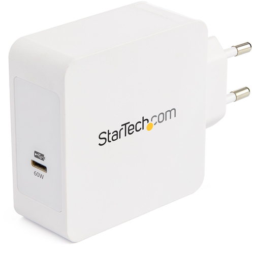 Bild von StarTech.com 1 Port USB-C Wandladegerät mit 60 W power delivery