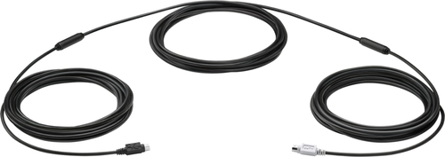 Bild von Logitech GROUP 15m Extender Cable PS/2-Kabel 6-p Mini-DIN Schwarz