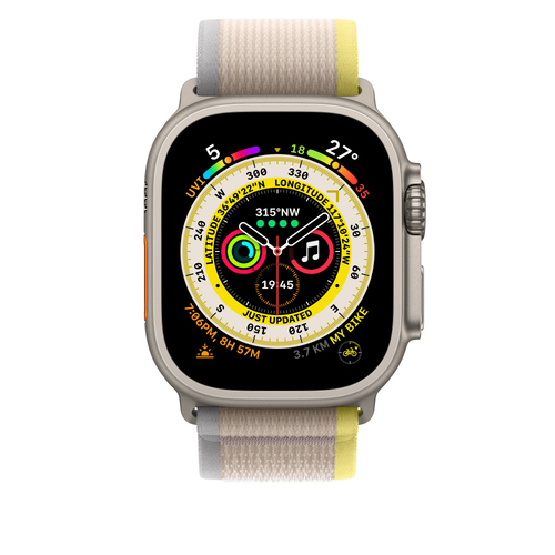 Bild von Apple MQEH3ZM/A Smart Wearable Accessoire Band Beige, Gelb Nylon
