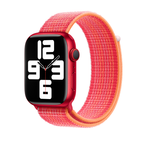 Bild von Apple MPLF3ZM/A Smart Wearable Accessoire Band Rot Nylon