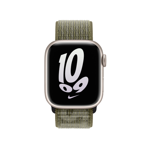 Bild von Apple MPHX3ZM/A Smart Wearable Accessoire Band Weiß, Grün Nylon
