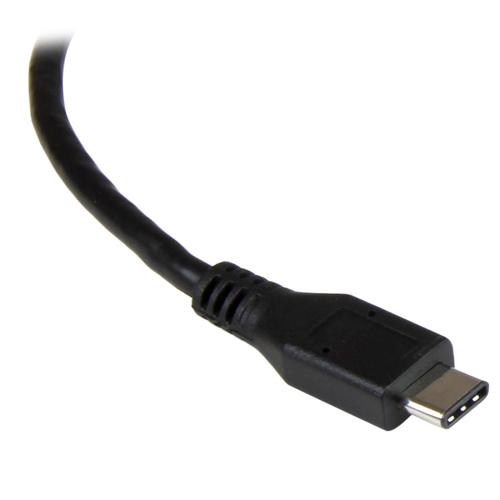 Bild von StarTech.com USB-C auf Gigabit Netzwerkadapter mit extra USB Anschluss - Schwarz