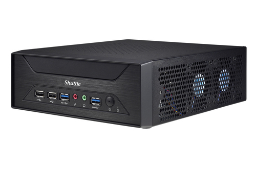 Bild von Shuttle XPC slim Barebone XH510G - S1200, Intel H510, 1xDP, 1xHDMI, 1x PCI-E 16X, 1x LAN, 1x 2.5&quot;, 2x M.2, 24/7 Dauerbetrieb