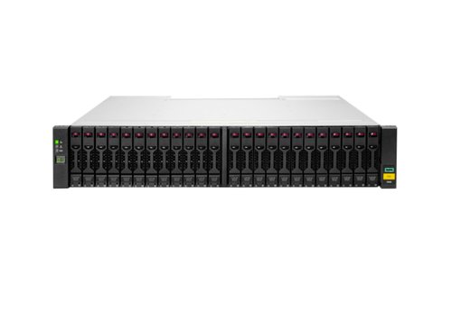 Bild von Hewlett Packard Enterprise HPE MSA 2062 NAS Rack (2U) Eingebauter Ethernet-Anschluss Schwarz, Silber