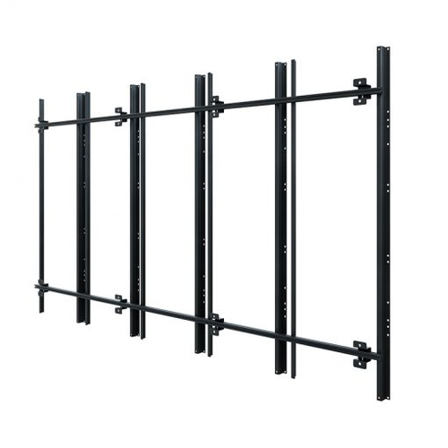 Bild von Hagor 6264 Flachbildschirm-Tischhalterung 3,45 m (136&quot;) Wand Schwarz